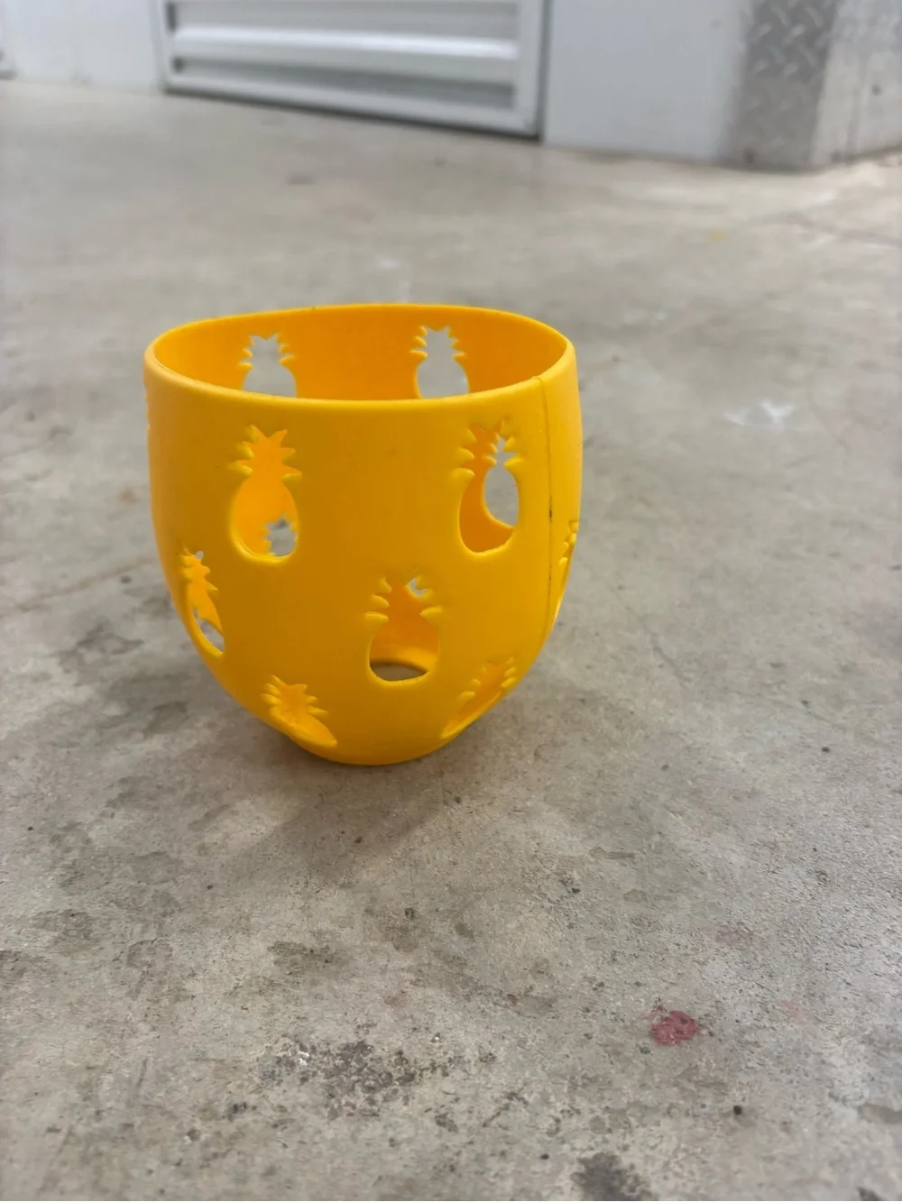 Drink Holder for Outdoors Tropical Pineapple Theme